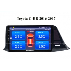 Màn hình Gotech GT8 Toyota CHR 2016 - nay